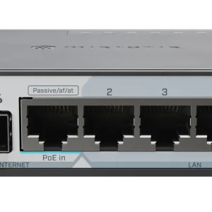 Kompaktni, pristupačni žični ruter s 2.5G SFP portom, 5x Gigabit Ethernetom, PoE izlazom, USB-om i brzim dvojezgrenim procesorom – idealan za domove, urede ili nedovoljno financirane laboratorije kojima su potrebne pouzdane performanse.